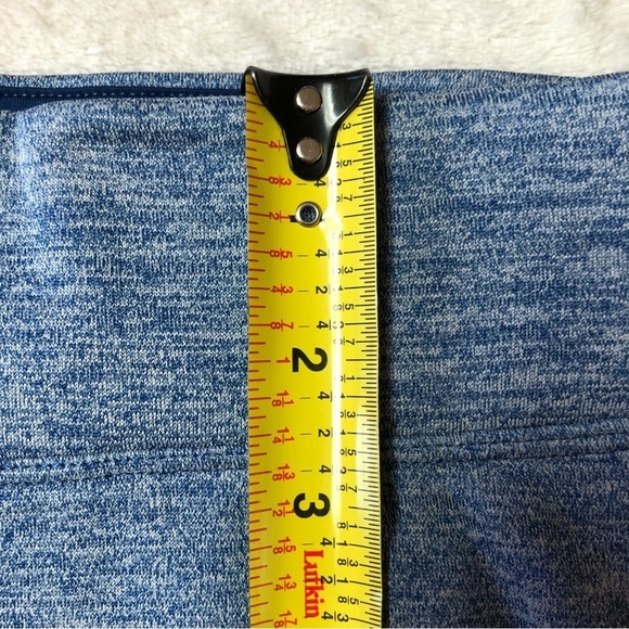 NWOT Puma Heathered Blue/Pink Fleece Lined Youth Leggings Size XL (14/16) - Picture 9 of 12